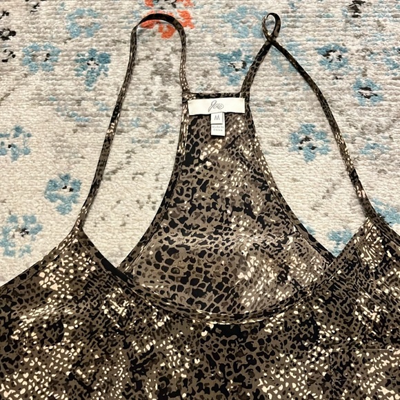 Joie 100% Silk Snake Print Pocket Cami Size Medium - Picture 11 of 14